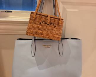 Kate Spade Tote (as is), Bamboo Baguette