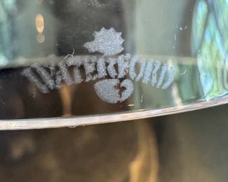 Waterford Crystal Cut Glass Perfume Bottle with Stopper