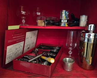 Columbia Oak Ice Box Cabinet with Original Brass Hardware & Insulated Interior