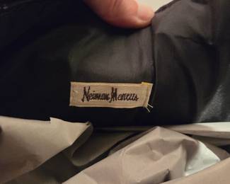 Neiman Marcus Crocodile-Embossed Faux Leather Tote