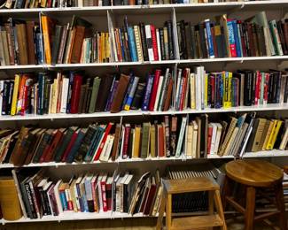 Many books on all subjects, from an array of time periods