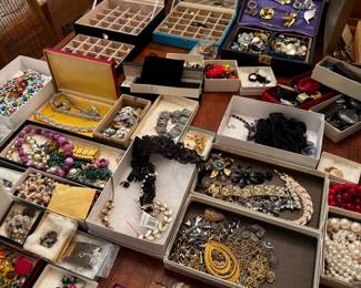 A bounty of costume jewelry