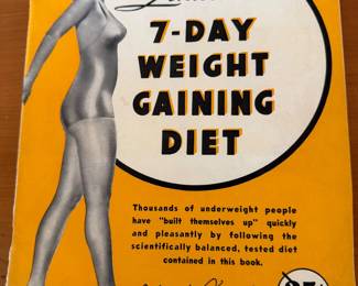 How To Gain Weight!! Cook Book