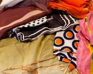 Vintage Chiffon Scarves