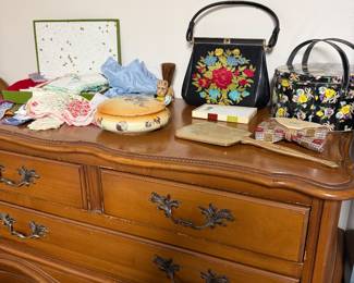 Vintage Hankies, Hand Bags