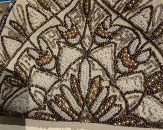 Vintage Hand Beaded Made in France for Marshall Fields
