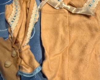 Vintage 1950's Vogue Dolls 2 Piece Bunting/Bonnet Set,