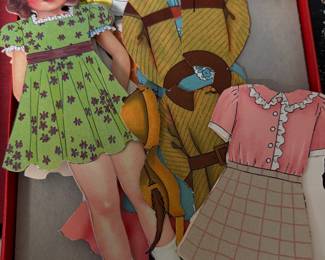 Mary Alice Paper Doll, Clothing, Hats