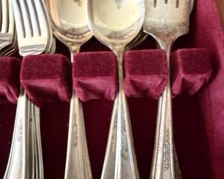 Antique 1923 Tudor Plate "Duchess" Flatware