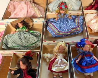Vintage Nancy Ann Storybook Dolls/Boxe's