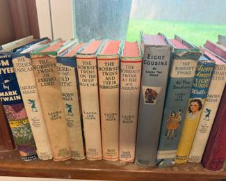 Vintage Books with Jackets