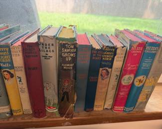 Vintage Books With Jackets