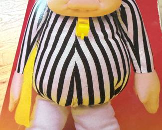 Vintage Revenge on the Referee Tear Apart Stress Doll/Box