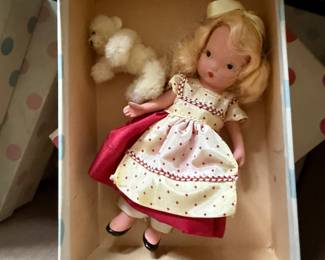 Vintage Story Book Goldilocks Bear Doll/Box