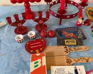 Vintage Traditional Swedish Folk Art