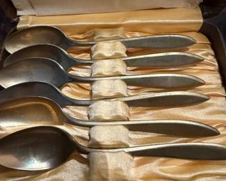 Vintage Dirigold Sweden, Teaspons/Box