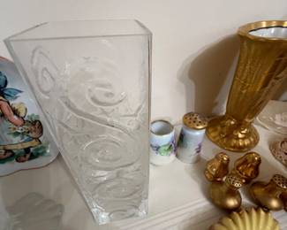Mid Century Bengt Edenfalk Skruf Art Glass, Sweden