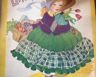 Vintage Little House Keepers Linen Book