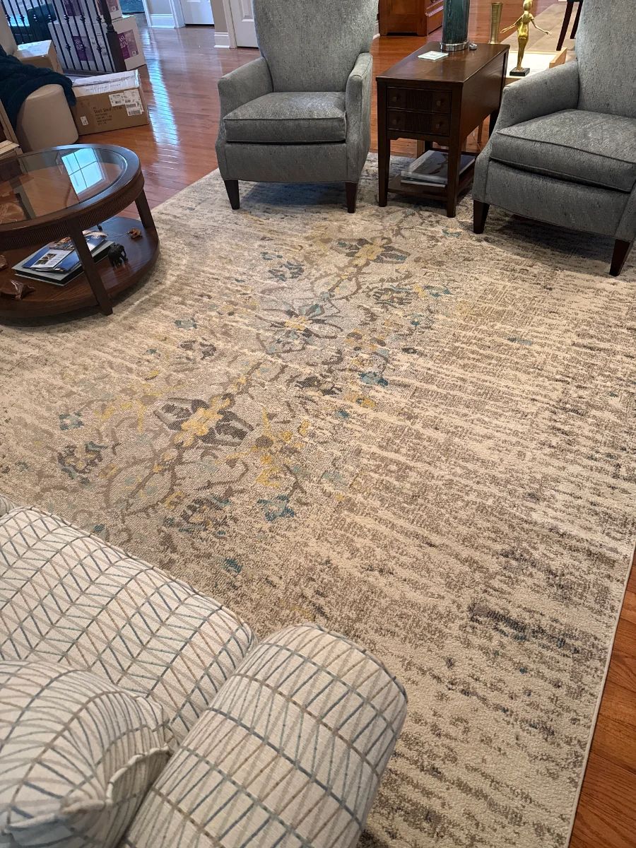 9 x 12 area rug and pad