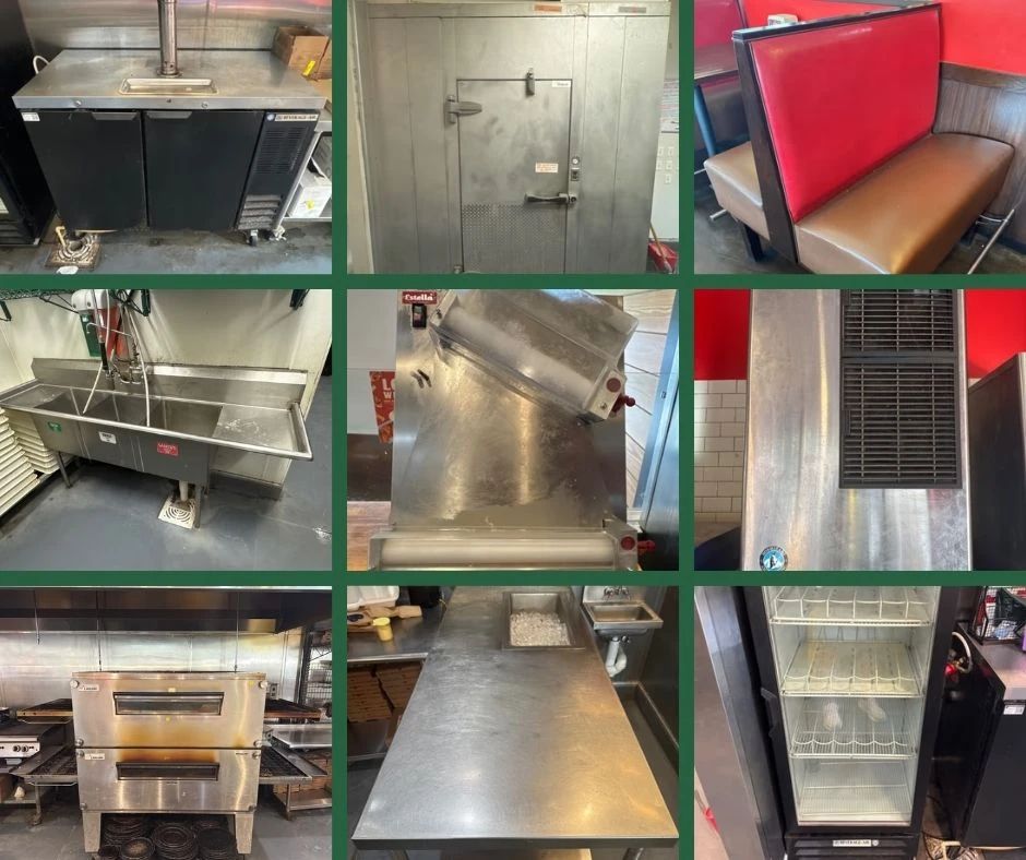 Pizza Liquidation Collage