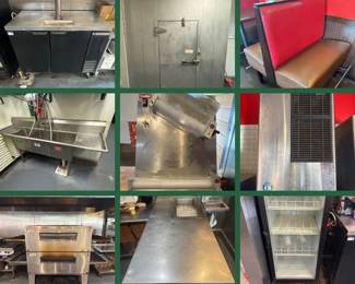 Pizza Liquidation Collage