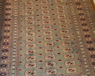 4'5"x6' hand knotted rug