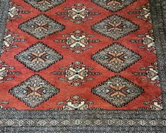 5x7"x4' hand knotted rug