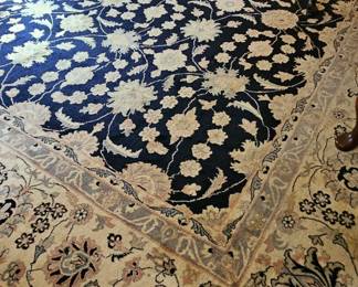 9' x 12' hand knotted rug