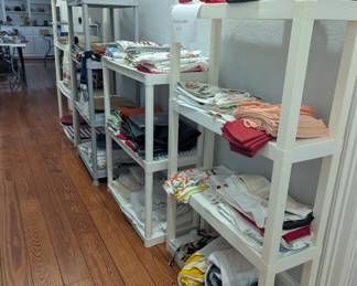 table cloths, hand towels, platemats, aprons for all holidays