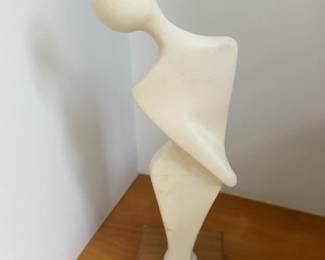 Abstract Mid-Century Modern Ceramic Sculpture - 15” Tall