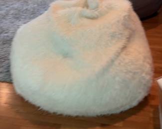 Big Joe Lux Faux Fur Bean Bag Chair