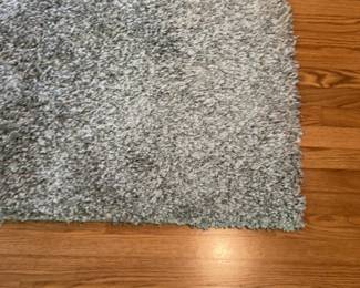 Modern Gray Shag Area Rug