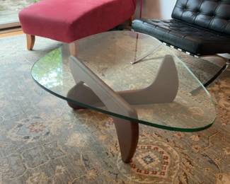 Noguchi Style Tribeca Glass Coffee Table