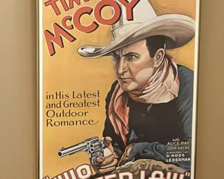 "Two Fisted Law" Movie Poster