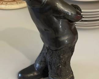 Botero-Style Sculpture 