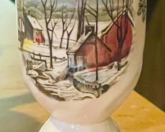 "Friendly Village" Egg Cup