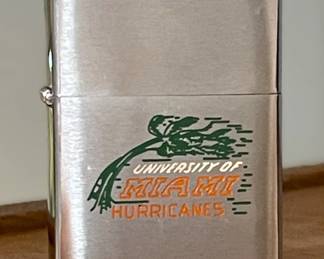 ZIPPO Lighter - University of Miami Hurricanes