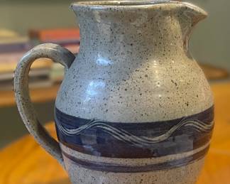 Stoneware Pitcher