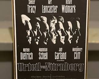 Judgment at Nuremberg - film poster 