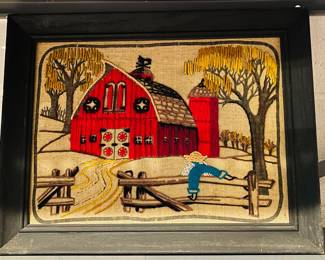 Crewelwork 