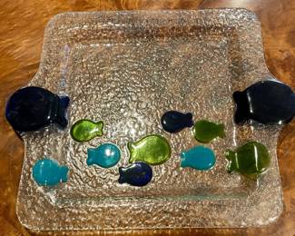 Glass Fish Tray