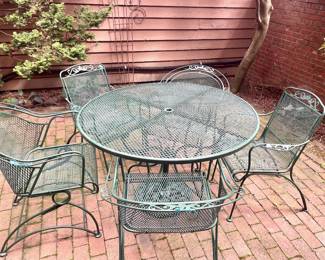 Patio Set (there are six chairs available)