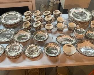 "Friendly Village" Dishware 