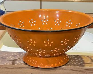 Orange Colander