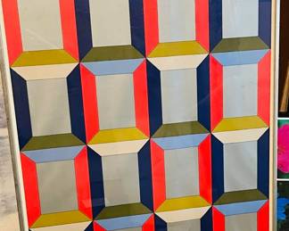"Silver Windows" by Miriam Schapiro 