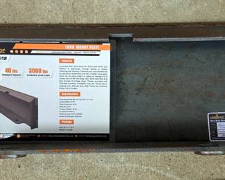 2026 LandHonor MAP-16-24W TORO Dingo Mount Plate - Heavy Gauge, Unused