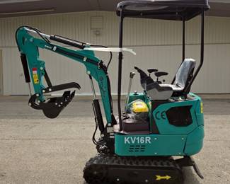 2026 CFG KV16R Mini Excavator, Unused