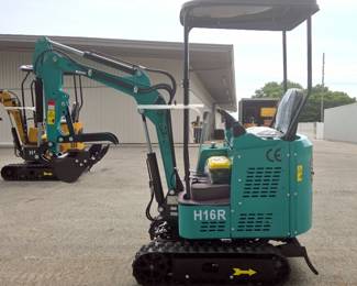 2026 CFG H16R Mini Excavator, Unused