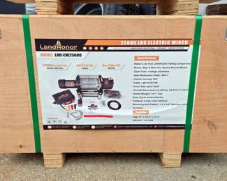2026 LandHonor LHR-EW25000 25000LBS Electric Winch, Unused