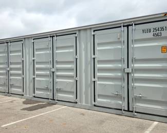 40' Container With 4 Doors, Serial Number YLEU2543519, Model IRC40-YHX